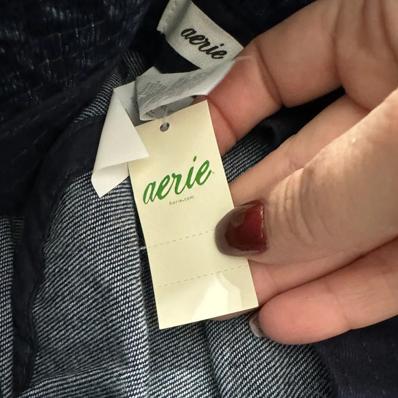 AERIE NWT Denim Bucket‎ Hat One Size 100% Cotton - Picture 5 of 6